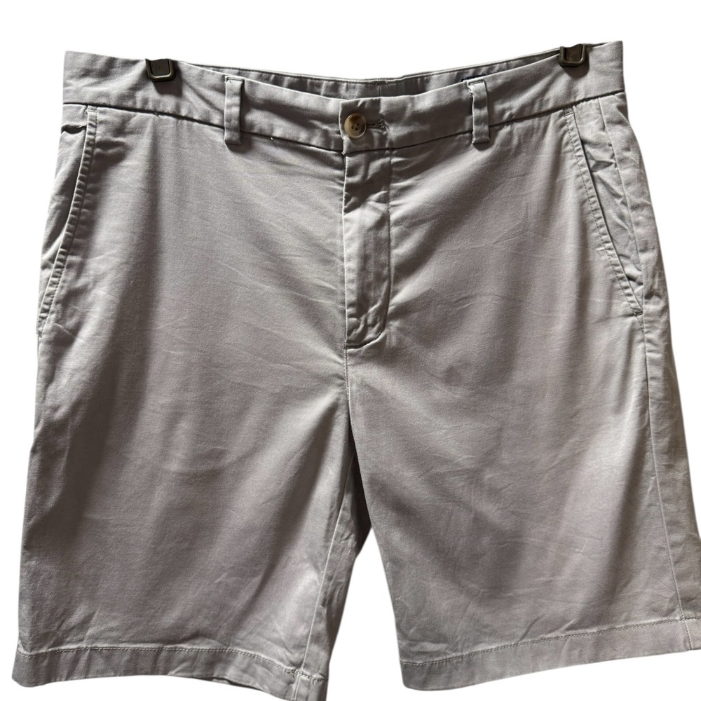 Vineyard Vines Gray Flat Front Breaker Short
